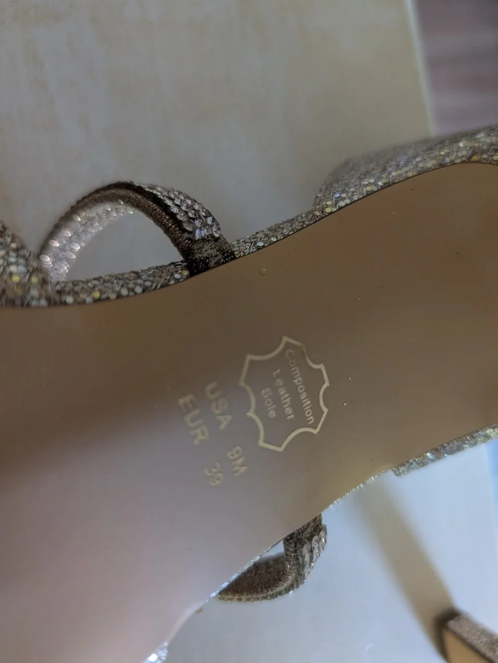 Gold Dressy Shoes